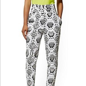 Snake print pants